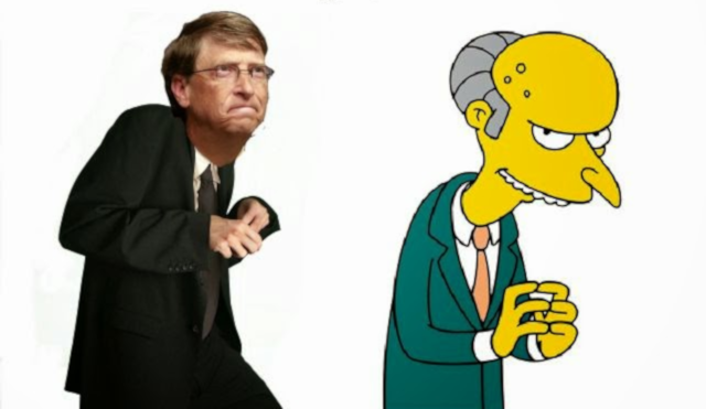 Is Bill Gates Mr Burns?